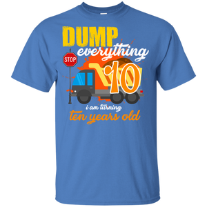 10th Birthday Truck Dump Everything 10 Years Old Kid Shirt KA01 - 10th-birthday-truck-dump-everything-10-years-old-kid-shirt-ka01-vivianstorescom-6