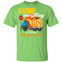 Load image into Gallery viewer, 10th Birthday Truck Dump Everything 10 Years Old Kid Shirt KA01 - 10th-birthday-truck-dump-everything-10-years-old-kid-shirt-ka01-vivianstorescom-7