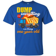 Load image into Gallery viewer, 1st Birthday Truck Dump Everything 1 Year Old Kid Shirt KA01 - 1st-birthday-truck-dump-everything-1-year-old-kid-shirt-ka01-vivianstorescom-2