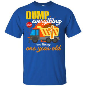 1st Birthday Truck Dump Everything 1 Year Old Kid Shirt KA01 - 1st-birthday-truck-dump-everything-1-year-old-kid-shirt-ka01-vivianstorescom-2