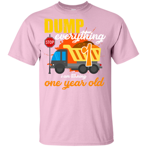 1st Birthday Truck Dump Everything 1 Year Old Kid Shirt KA01 - 1st-birthday-truck-dump-everything-1-year-old-kid-shirt-ka01-vivianstorescom-3