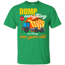 Load image into Gallery viewer, 1st Birthday Truck Dump Everything 1 Year Old Kid Shirt KA01 - 1st-birthday-truck-dump-everything-1-year-old-kid-shirt-ka01-vivianstorescom-5