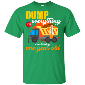 1st Birthday Truck Dump Everything 1 Year Old Kid Shirt KA01 - 1st-birthday-truck-dump-everything-1-year-old-kid-shirt-ka01-vivianstorescom-5