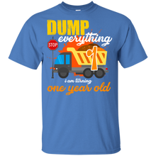 Load image into Gallery viewer, 1st Birthday Truck Dump Everything 1 Year Old Kid Shirt KA01 - 1st-birthday-truck-dump-everything-1-year-old-kid-shirt-ka01-vivianstorescom-6