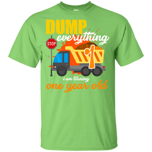 1st Birthday Truck Dump Everything 1 Year Old Kid Shirt KA01 - 1st-birthday-truck-dump-everything-1-year-old-kid-shirt-ka01-vivianstorescom-7