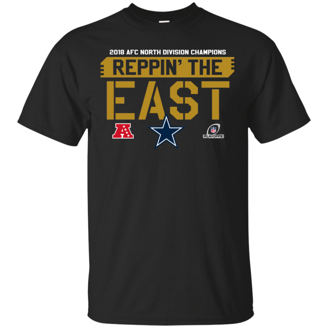 2018 AFC Champion Reppin' The East Cowboys Football Team Shirt KA01 - 2018-afc-champion-reppin-the-east-cowboys-football-team-shirt-ka01-vivianstorescom