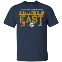 Load image into Gallery viewer, 2018 AFC Champion Reppin&#39; The East Dolphins Football Team Shirt KA01 - 2018-afc-champion-reppin-the-east-dolphins-football-team-shirt-ka01-vivianstorescom-2