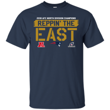 Load image into Gallery viewer, 2018 AFC Champion Reppin&#39; The East Patriots Football Team Shirt KA01 - 2018-afc-champion-reppin-the-east-patriots-football-team-shirt-ka01-vivianstorescom-2