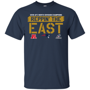 2018 AFC Champion Reppin' The East Patriots Football Team Shirt KA01 - 2018-afc-champion-reppin-the-east-patriots-football-team-shirt-ka01-vivianstorescom-2