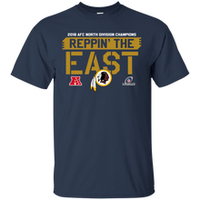 Load image into Gallery viewer, 2018 AFC Champion Reppin&#39; The East Redskins Football Team Shirt KA01 - 2018-afc-champion-reppin-the-east-redskins-football-team-shirt-ka01-vivianstorescom-2