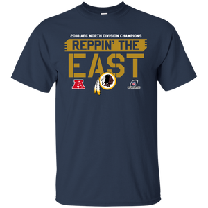 2018 AFC Champion Reppin' The East Redskins Football Team Shirt KA01 - 2018-afc-champion-reppin-the-east-redskins-football-team-shirt-ka01-vivianstorescom-2