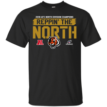 Load image into Gallery viewer, 2018 AFC Champion Reppin&#39; The North Bengals Football Team Shirt KA01 - 2018-afc-champion-reppin-the-north-bengals-football-team-shirt-ka01-vivianstorescom