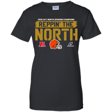 Load image into Gallery viewer, 2018 AFC Champion Reppin&#39; The North Browns Football Team Shirt KA01 - 2018-afc-champion-reppin-the-north-browns-football-team-shirt-ka01-vivianstorescom-7