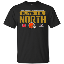 Load image into Gallery viewer, 2018 AFC Champion Reppin&#39; The North Browns Football Team Shirt KA01 - 2018-afc-champion-reppin-the-north-browns-football-team-shirt-ka01-vivianstorescom