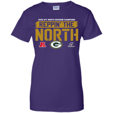 Load image into Gallery viewer, 2018 AFC Champion Reppin&#39; The North Packers Football Team Shirt KA01 - 2018-afc-champion-reppin-the-north-packers-football-team-shirt-ka01-vivianstorescom-8