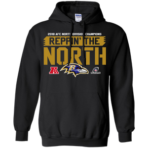 2018 AFC Champion Reppin' The North Ravens Football Team Shirt KA01 - 2018-afc-champion-reppin-the-north-ravens-football-team-shirt-ka01-vivianstorescom-3