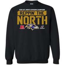 Load image into Gallery viewer, 2018 AFC Champion Reppin&#39; The North Ravens Football Team Shirt KA01 - 2018-afc-champion-reppin-the-north-ravens-football-team-shirt-ka01-vivianstorescom-5