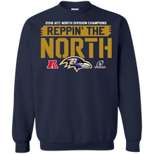 Load image into Gallery viewer, 2018 AFC Champion Reppin&#39; The North Ravens Football Team Shirt KA01 - 2018-afc-champion-reppin-the-north-ravens-football-team-shirt-ka01-vivianstorescom-6