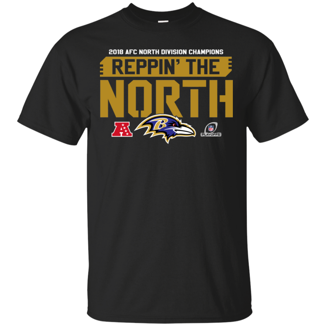 2018 AFC Champion Reppin' The North Ravens Football Team Shirt KA01 - 2018-afc-champion-reppin-the-north-ravens-football-team-shirt-ka01-vivianstorescom