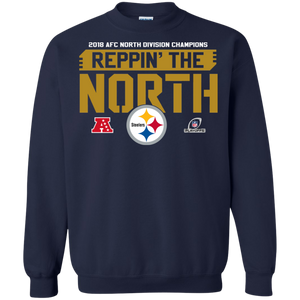 2018 AFC Champion Reppin' The North Steelers Football Team Shirt KA01 - 2018-afc-champion-reppin-the-north-steelers-football-team-shirt-ka01-vivianstorescom-6