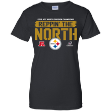 Load image into Gallery viewer, 2018 AFC Champion Reppin&#39; The North Steelers Football Team Shirt KA01 - 2018-afc-champion-reppin-the-north-steelers-football-team-shirt-ka01-vivianstorescom-7