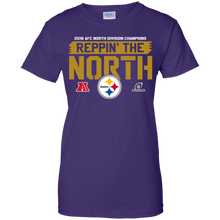 Load image into Gallery viewer, 2018 AFC Champion Reppin&#39; The North Steelers Football Team Shirt KA01 - 2018-afc-champion-reppin-the-north-steelers-football-team-shirt-ka01-vivianstorescom-8