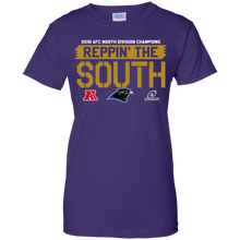 Load image into Gallery viewer, 2018 AFC Champion Reppin&#39; The South Panthers Football Team Shirt KA01 - 2018-afc-champion-reppin-the-south-panthers-football-team-shirt-ka01-vivianstorescom-8