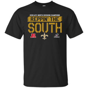 2018 AFC Champion Reppin' The South Saints Football Team Shirt KA01 - 2018-afc-champion-reppin-the-south-saints-football-team-shirt-ka01-vivianstorescom