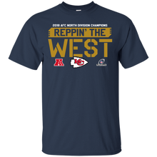 Load image into Gallery viewer, 2018 AFC Champion Reppin&#39; The West 49ers Football Team Shirt KA01 - 2018-afc-champion-reppin-the-west-49ers-football-team-shirt-ka01-vivianstorescom-2_5a626ba0-2839-42c9-9e01-2c2a423890be