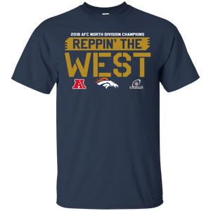 2018 AFC Champion Reppin' The West Broncos Football Team Shirt KA01 - 2018-afc-champion-reppin-the-west-broncos-football-team-shirt-ka01-vivianstorescom-2