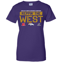 Load image into Gallery viewer, 2018 AFC Champion Reppin&#39; The West Broncos Football Team Shirt KA01 - 2018-afc-champion-reppin-the-west-broncos-football-team-shirt-ka01-vivianstorescom-8