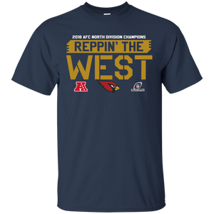 2018 AFC Champion Reppin' The West Cardinals Football Team Shirt KA01 - 2018-afc-champion-reppin-the-west-cardinals-football-team-shirt-ka01-vivianstorescom-2