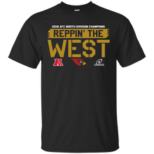 Load image into Gallery viewer, 2018 AFC Champion Reppin&#39; The West Cardinals Football Team Shirt KA01 - 2018-afc-champion-reppin-the-west-cardinals-football-team-shirt-ka01-vivianstorescom