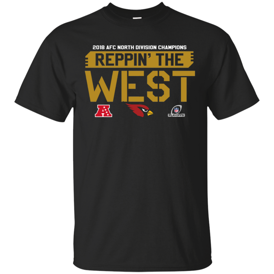 2018 AFC Champion Reppin' The West Cardinals Football Team Shirt KA01 - 2018-afc-champion-reppin-the-west-cardinals-football-team-shirt-ka01-vivianstorescom