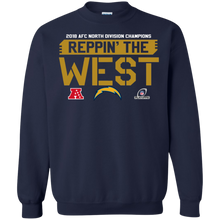 Load image into Gallery viewer, 2018 AFC Champion Reppin&#39; The West Chargers Football Team Shirt KA01 - 2018-afc-champion-reppin-the-west-chargers-football-team-shirt-ka01-vivianstorescom-6