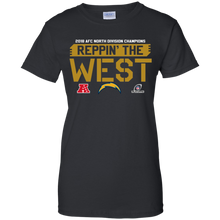 Load image into Gallery viewer, 2018 AFC Champion Reppin&#39; The West Chargers Football Team Shirt KA01 - 2018-afc-champion-reppin-the-west-chargers-football-team-shirt-ka01-vivianstorescom-7