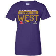 Load image into Gallery viewer, 2018 AFC Champion Reppin&#39; The West Chargers Football Team Shirt KA01 - 2018-afc-champion-reppin-the-west-chargers-football-team-shirt-ka01-vivianstorescom-8