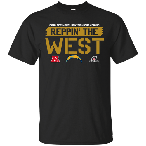 2018 AFC Champion Reppin' The West Chargers Football Team Shirt KA01 - 2018-afc-champion-reppin-the-west-chargers-football-team-shirt-ka01-vivianstorescom