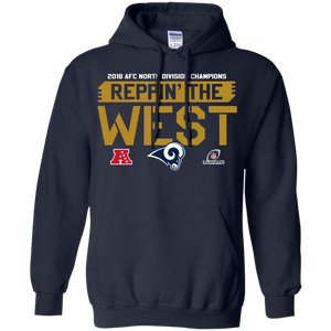 2018 AFC Champion Reppin' The West Rams Football Team Shirt KA01 - 2018-afc-champion-reppin-the-west-rams-football-team-shirt-ka01-vivianstorescom-4