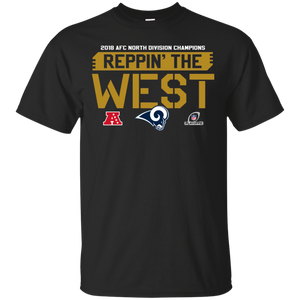 2018 AFC Champion Reppin' The West Rams Football Team Shirt KA01 - 2018-afc-champion-reppin-the-west-rams-football-team-shirt-ka01-vivianstorescom