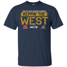 Load image into Gallery viewer, 2018 AFC Champion Reppin&#39; The West Seahawks Football Team Shirt KA01 - 2018-afc-champion-reppin-the-west-seahawks-football-team-shirt-ka01-vivianstorescom-2