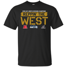 Load image into Gallery viewer, 2018 AFC Champion Reppin&#39; The West Seahawks Football Team Shirt KA01 - 2018-afc-champion-reppin-the-west-seahawks-football-team-shirt-ka01-vivianstorescom