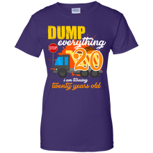 Load image into Gallery viewer, 20th Birthday Truck Dump Everything 20 Years Old Shirt KA01 - 20th-birthday-truck-dump-everything-20-years-old-shirt-ka01-vivianstorescom-8