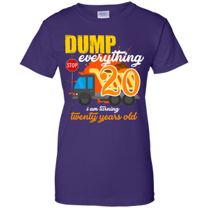 20th Birthday Truck Dump Everything 20 Years Old Shirt KA01 - 20th-birthday-truck-dump-everything-20-years-old-shirt-ka01-vivianstorescom-8