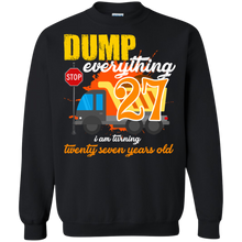 Load image into Gallery viewer, 27th Birthday Truck Dump Everything 27 Years Old Shirt KA01 - 27th-birthday-truck-dump-everything-27-years-old-shirt-ka01-vivianstorescom-5