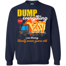 Load image into Gallery viewer, 27th Birthday Truck Dump Everything 27 Years Old Shirt KA01 - 27th-birthday-truck-dump-everything-27-years-old-shirt-ka01-vivianstorescom-6