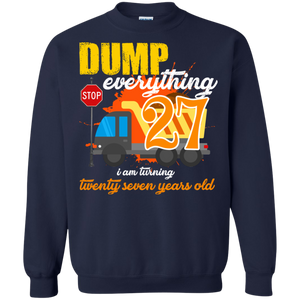 27th Birthday Truck Dump Everything 27 Years Old Shirt KA01 - 27th-birthday-truck-dump-everything-27-years-old-shirt-ka01-vivianstorescom-6