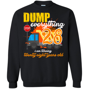 28th Birthday Truck Dump Everything 28 Years Old Shirt KA01 - 28th-birthday-truck-dump-everything-28-years-old-shirt-ka01-vivianstorescom-5