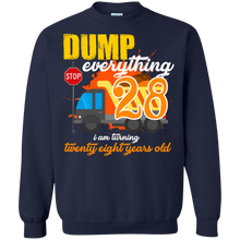 Load image into Gallery viewer, 28th Birthday Truck Dump Everything 28 Years Old Shirt KA01 - 28th-birthday-truck-dump-everything-28-years-old-shirt-ka01-vivianstorescom-6