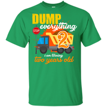 Load image into Gallery viewer, 2nd Birthday Truck Dump Everything 2 Years Old Kid Shirt KA01 - 2nd-birthday-truck-dump-everything-2-years-old-kid-shirt-ka01-vivianstorescom-5